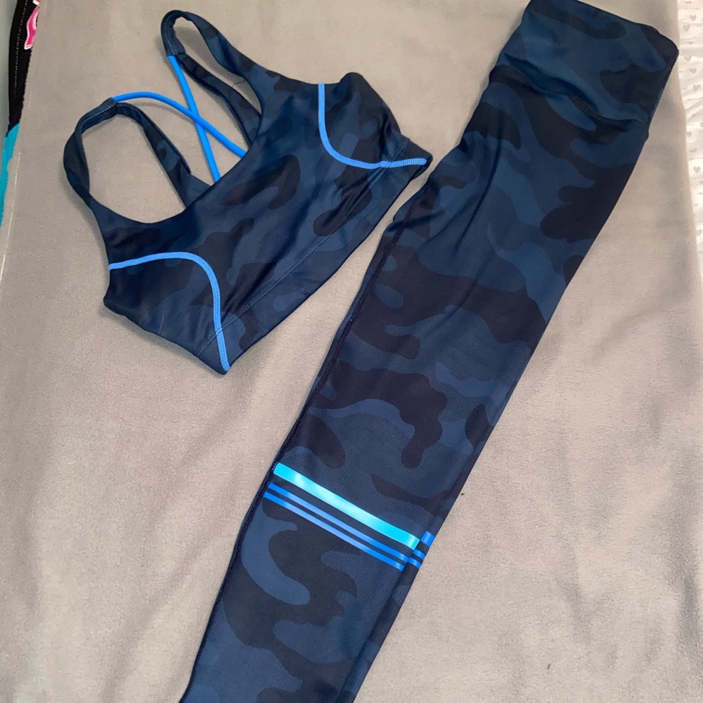 Soul Cycle x LilyBod Camo Activewear Set